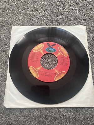 ROY BROWN Grandpa Stole My / Old Age Boogie Part GUSTO 2145 45 VINYL 7'' RECORD