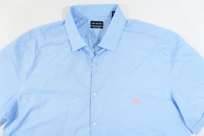 VAN HEUSEN LIGHT BLUE XL SLIM FIT STRETCH SHORT SLEEVE BUTTON FRONT SHIRT DEFECT | eBay VAN HEUSEN LIGHT BLUE XL SLIM FIT STRETCH SHORT SLEEVE BUTTON FRONT SHIRT DEFECT | eBay