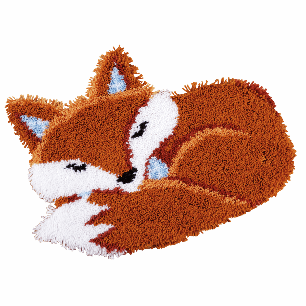 Vervaco Latch Hook Shaped Rug Sleeping Fox - Image 2