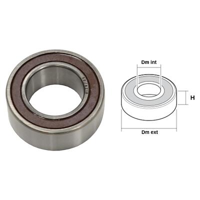 Cuscinetto Per Compressore Aria Condizionata – 32mm X 55mm X 23mm – Nuovo Generico - Foto 2