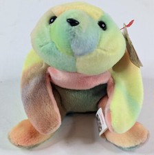 TY Beanie Baby Sammy 1998 1999 Multi Colorful Bear Plush Toy Collectible