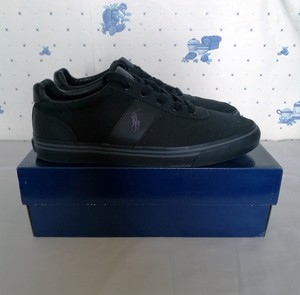 polo black trainers