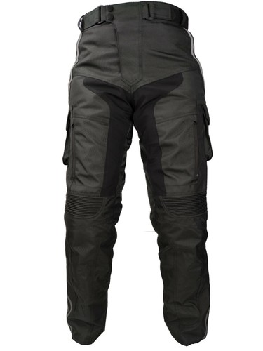 Tuta completo moto giacca pantaloni anti acqua pioggia UOMO DONNA con protezioni - Foto 3 di 9