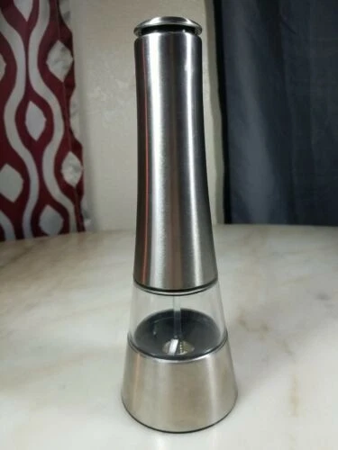 IKEA Salero y pimentero de acero inoxidable y Mills