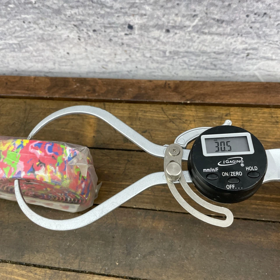 Vintage Sampson Fat Wrap Bar Tape Handlebar Grip Crazy Color Splatter 80s 90s - Image 4 of 4