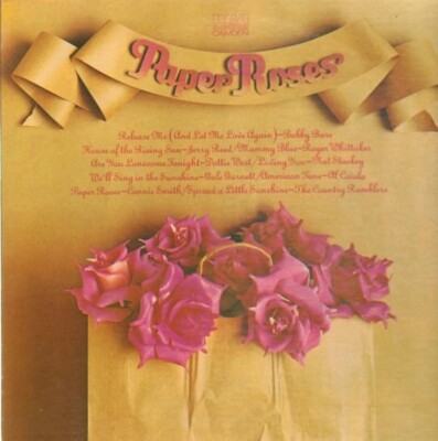 LP Bobby Bare, Jerry Reed, Roger Whittaker,.. Paper Roses NEAR MINT RCA Camde