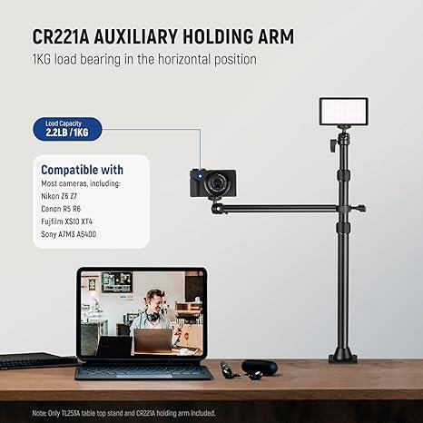 NEEWER Tischkamera Halterung verstellbar Lichtstativ flexibler Arm | UK-Verkäufer - Bild 3 von 6