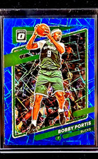 2021 2021-22 Donruss Optic Blue Velocity #30 Bobby Portis Milwaukee Bucks Card