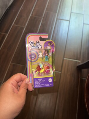 Polly Pocket POPSICLE  Mini Scooter, Doll, And Pet. New In Sealed Package