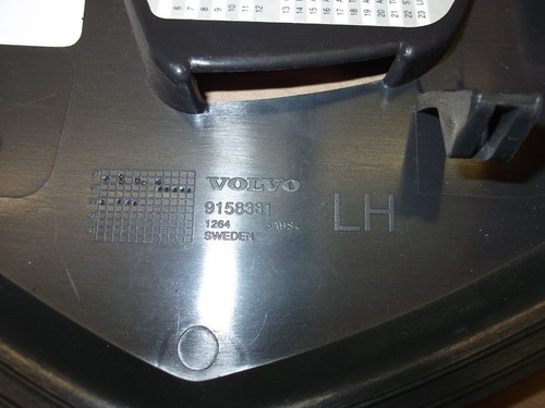 Volvo S80 '99 Gasolina 2,4 Cubierta Del Caja De Fusibles Izquierda 9158381 - Imagen 4 de 5