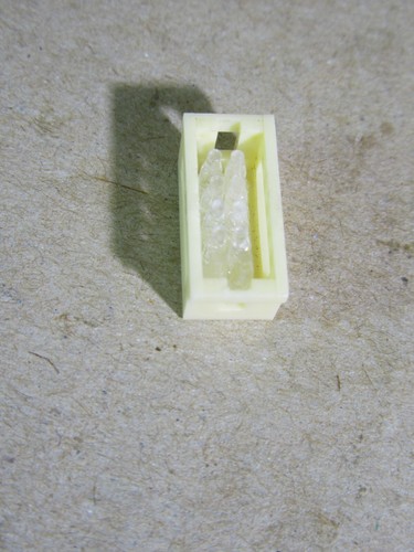 493X DINKY Frankreich 1 Weinregal Flaschen Farblos Original für Berliet Brasseur - Bild 3 von 6