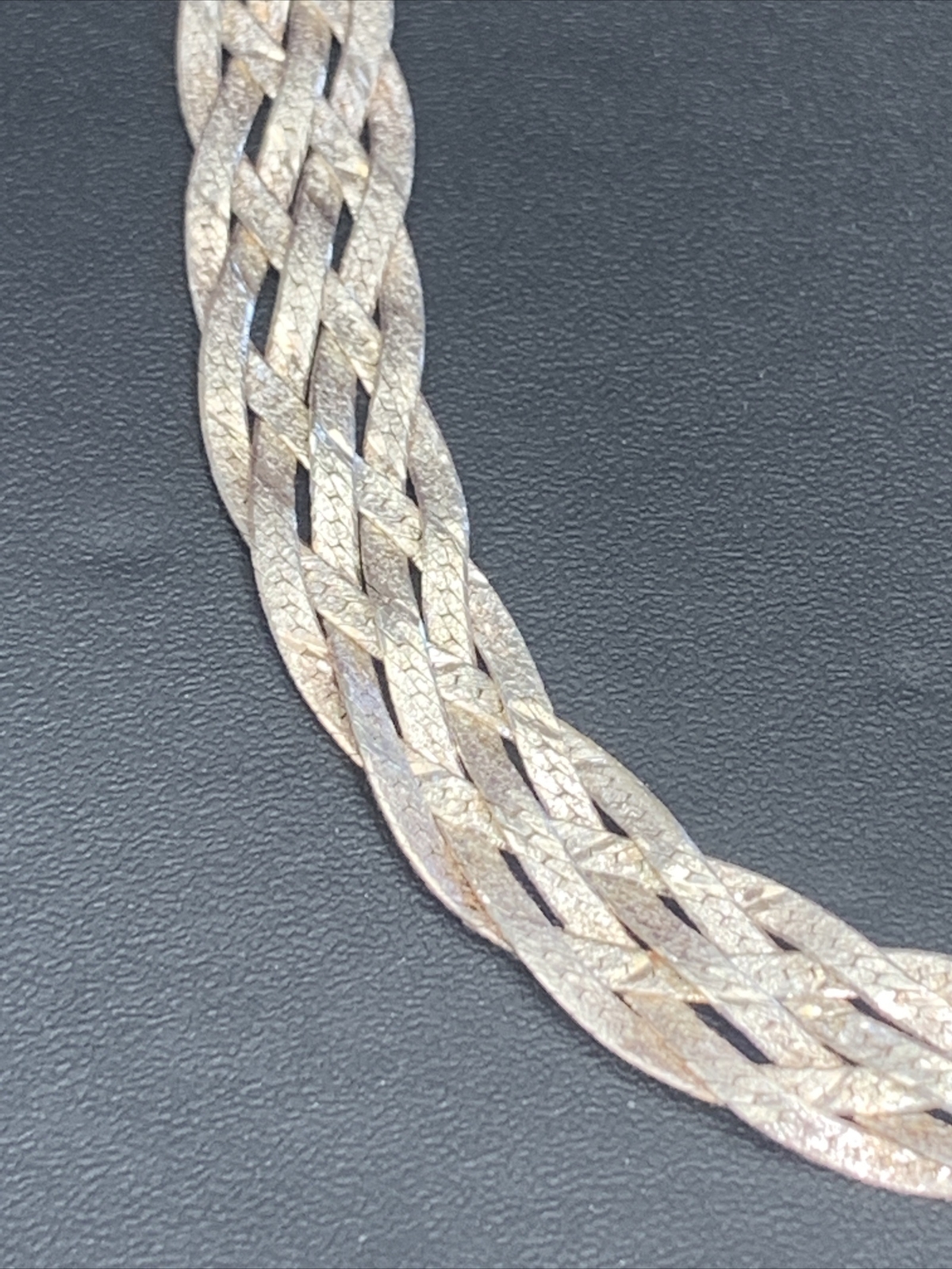 16", 10mm Italy Solid  Sterling silver necklace, … - image 12