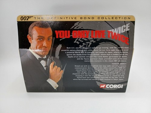 James Bond 007 Corgi You Only Live Twice Toyota 2000gt Definitive Collection - Picture 4 of 6