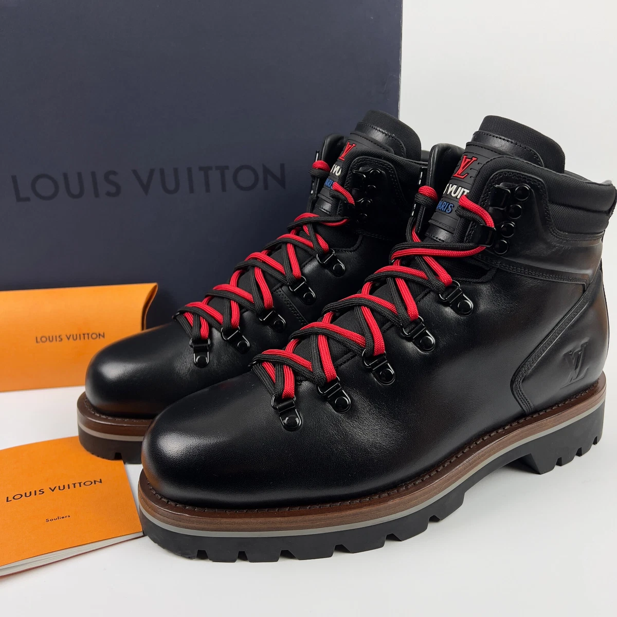 LOUIS VUITTON Oberkampf Ankle Boots 1A37H9