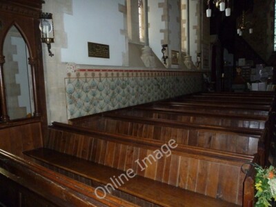 Photo 6x4 Saint Peter's, Hascombe: nave  c2010