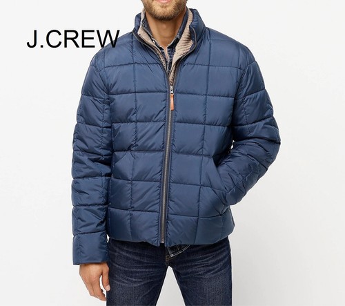 J.CREW quilted puffer jacket PrimaLoft 