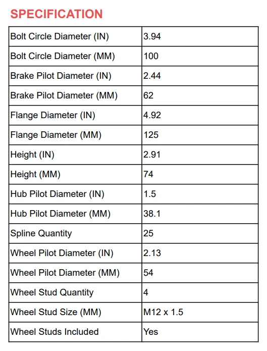 Подшипник ступицы переднего колеса в сборе для Kia Rio 2006 2007 2008 -2009 2010 2011 - Изображение 3 из 4