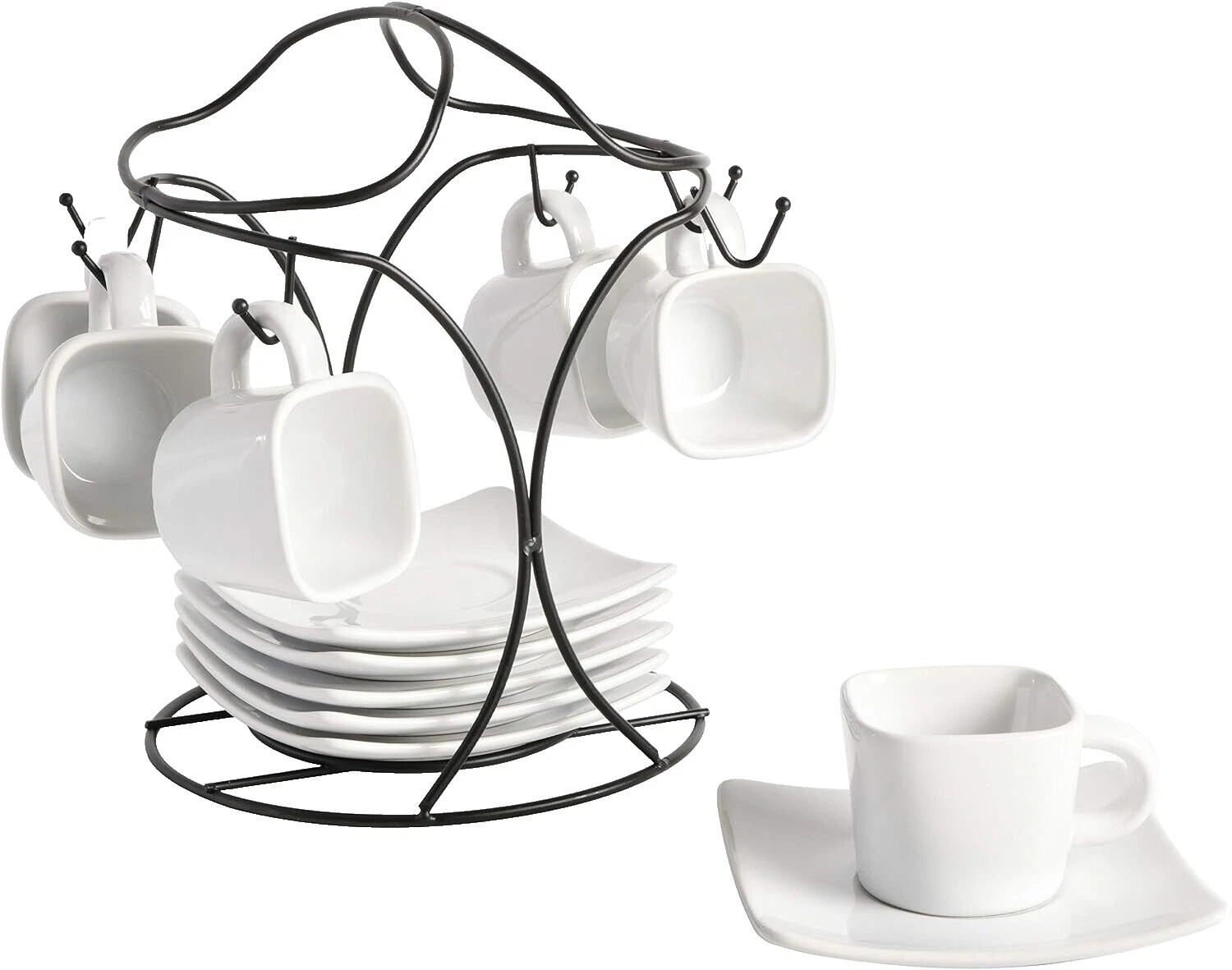 Aparelhos de Jantar de Porcelana Quadrado Cup