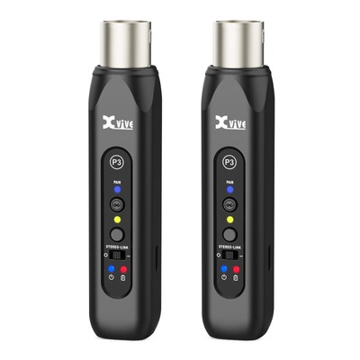 Xvive P3D Wireless XLR Bluetooth Receiver for Speakers Stereo Bluetooth Audio...
