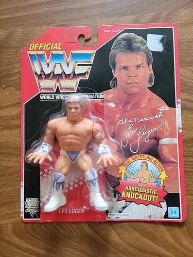 LEX LUGER WWE WWF HASBRO MOC ...