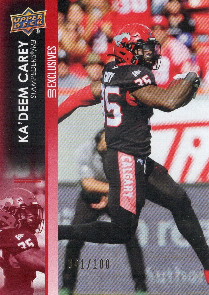 2022 UPPER DECK CFL FOOTBALL EXCLUSIVES xx/100 cards #3-200 *** YOU-Pick*** - Picture 85 of 184