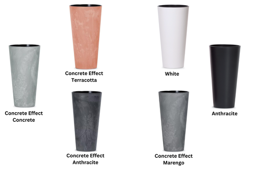 Round Tall Plant Pots Planter Square Indoor Outdoor Garden 6 Colours 2L - 91.5L - Picture 34 of 128