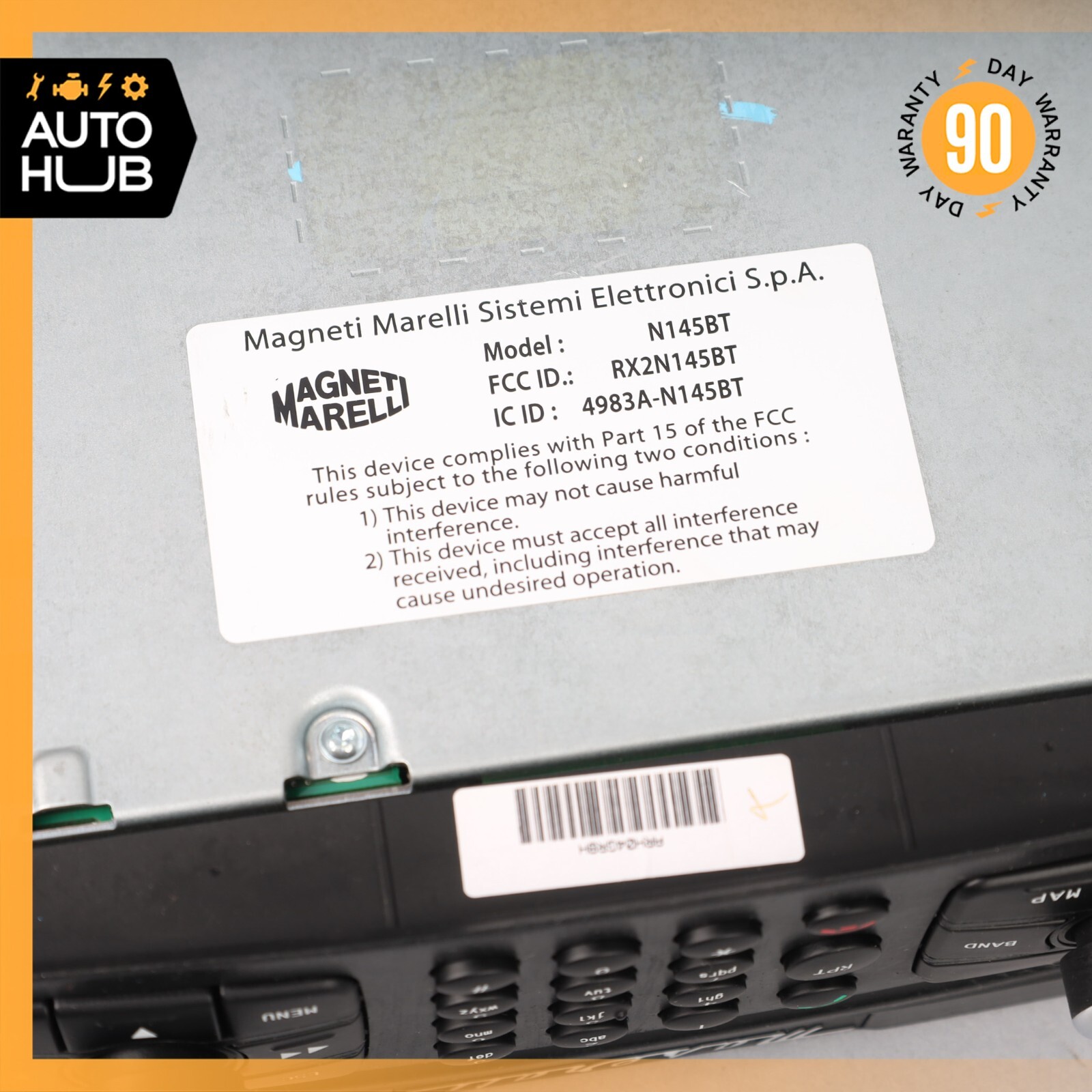 Maserati GranTurismo M145 Head Unit Comand Radio CD Navigation 334614 OEM 16k