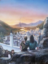 Fantasy Art Painting 15"x20" by Jeff Ward