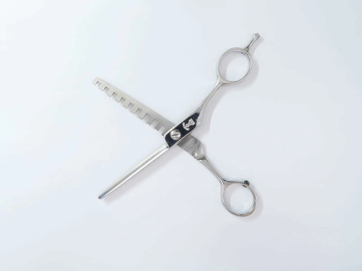 Matsuzaki Scissors ROUGH5509D Thinning 5.5 inch Right Handed Barber From JP Used