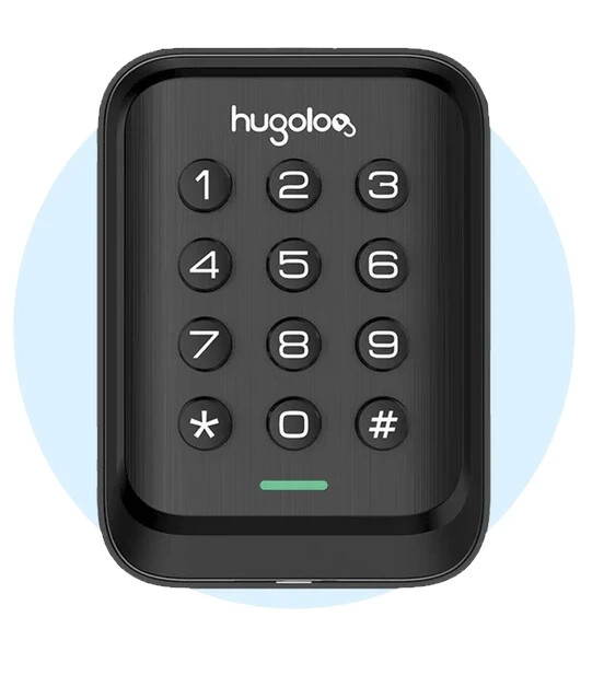 HUGOLOG JU01 Digital Deadbolt Keyless Entry Door Lock with Keypad  -image