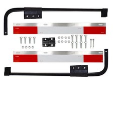 Straight Bar Type Mud Flap Hangers for Semi Trucks Square Steel Mudflap Hangers