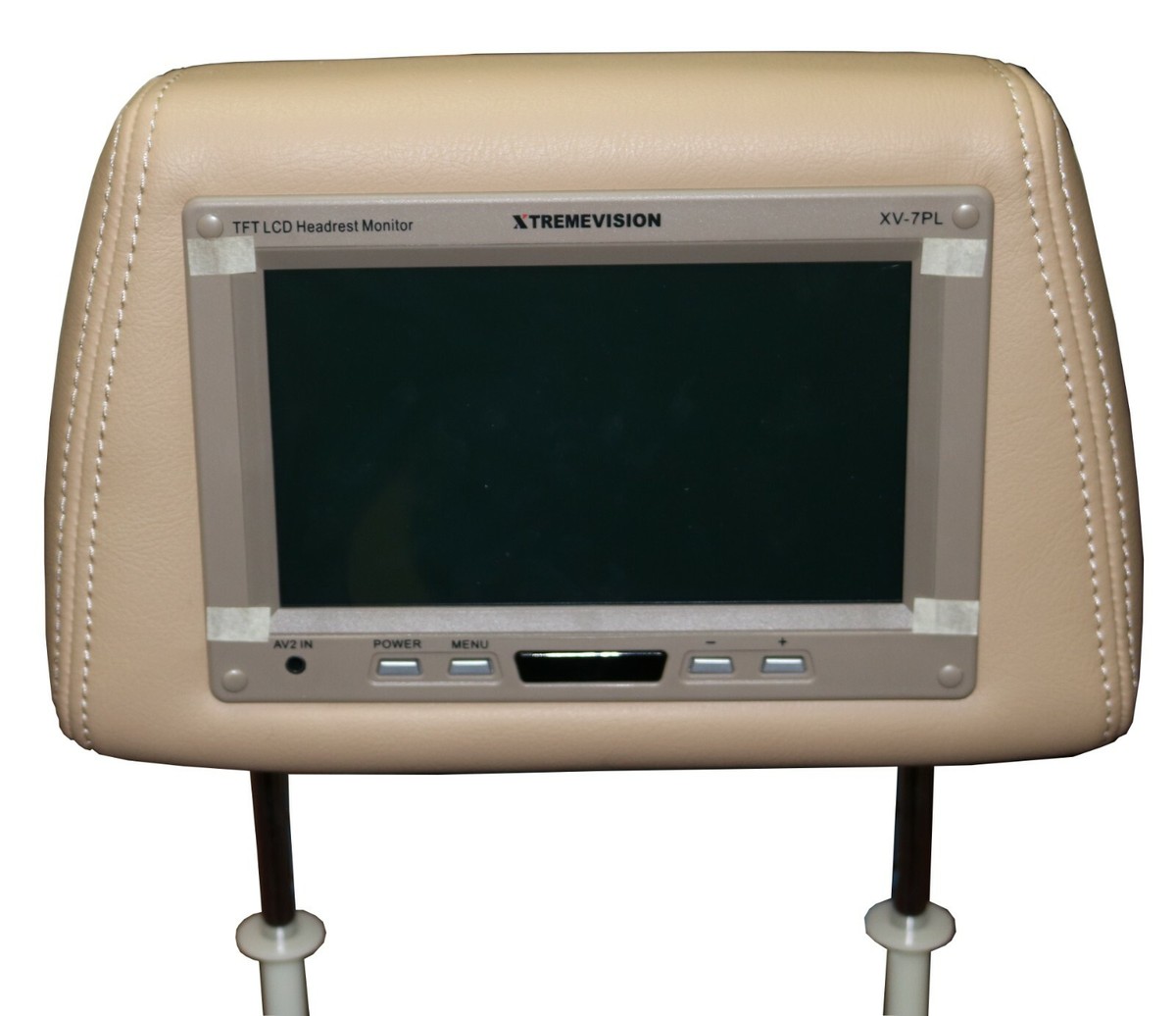 ディスプレイ・モニター 【未使用】 Luocute Headrest TFT-LCD グレー