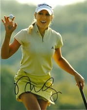 LPGA Natalie Gulbis Autographed Signed 8x10 Photo COA 14