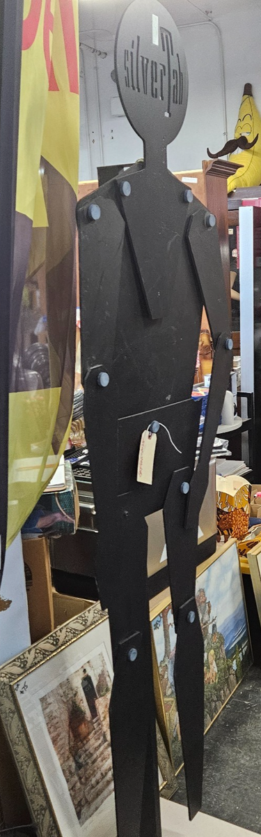 RARE VINTAGE Levis Silver Tab Jeans Store Display Mannequin