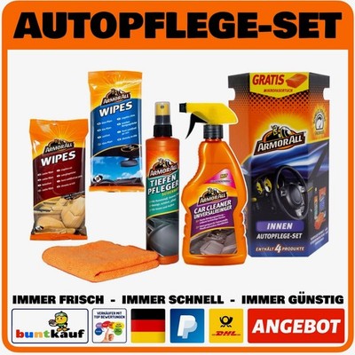 ARMOR ALL Geschenkbox Lederpflege Reiniger Tiefenpfleger + Gratis Mikrofasertuch