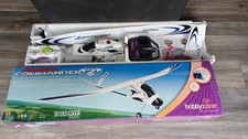 Vintage RC plane Hobbyzone Firebird Commander 2 Complete in Box Flown Once