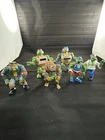 Lot of 6 Teenage Mutant Ninja Turtles Action Figures Vintage Playmates 1990s