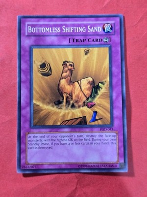 2003 Yu-Gi-Oh Pharaonic Guard Unlim #PGD043 Bottomless Shifting Sand, C, NF, cd1