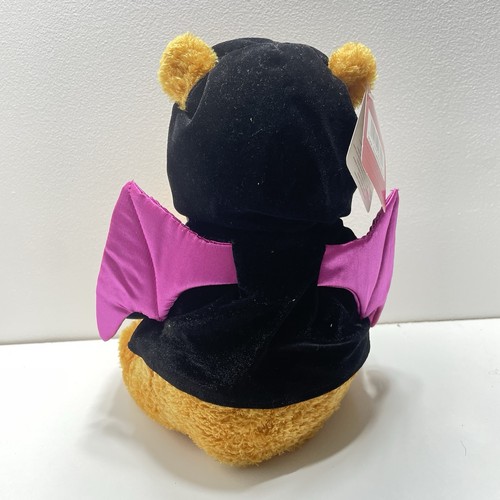 Disney Winnie the Pooh Happy Halloween Bat Costume Bear Plush Stuffed Animal 12” - Picture 5 of 9