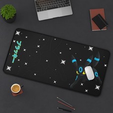 Umbreon Pokemon Japanese Desk Mat Mouse Pad, Long Desk Mats, Anime Game