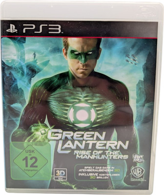 Green Lantern Rise of the Manhunters Playstation 3 PS3 Actionspiel OVP