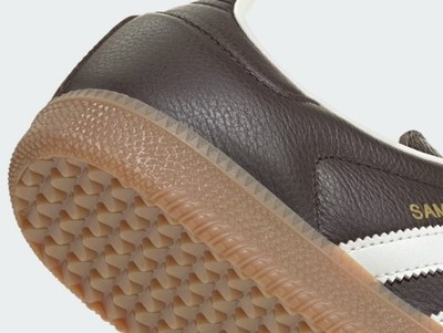 adidas Originals SAMBA MEN'S SHOES JR0891 SUEDE Dark Brown / Off
