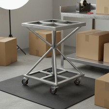 Rotating Spray Paint Stand Stable Base Workshop Equipment No Assembly Needed
