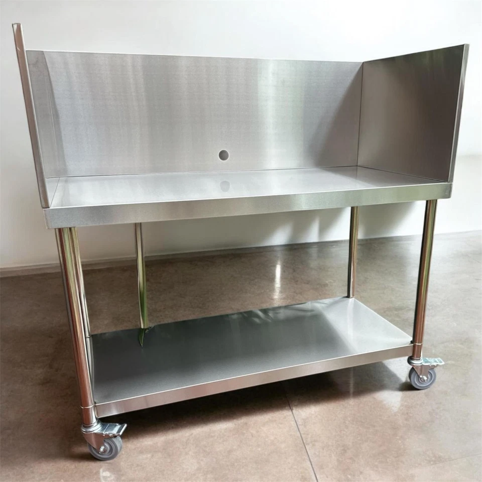 Commercial Stainless Steel Table BBQ Prep Table Restaurant 1200 x 600 x 850 MM - image 4 of 4