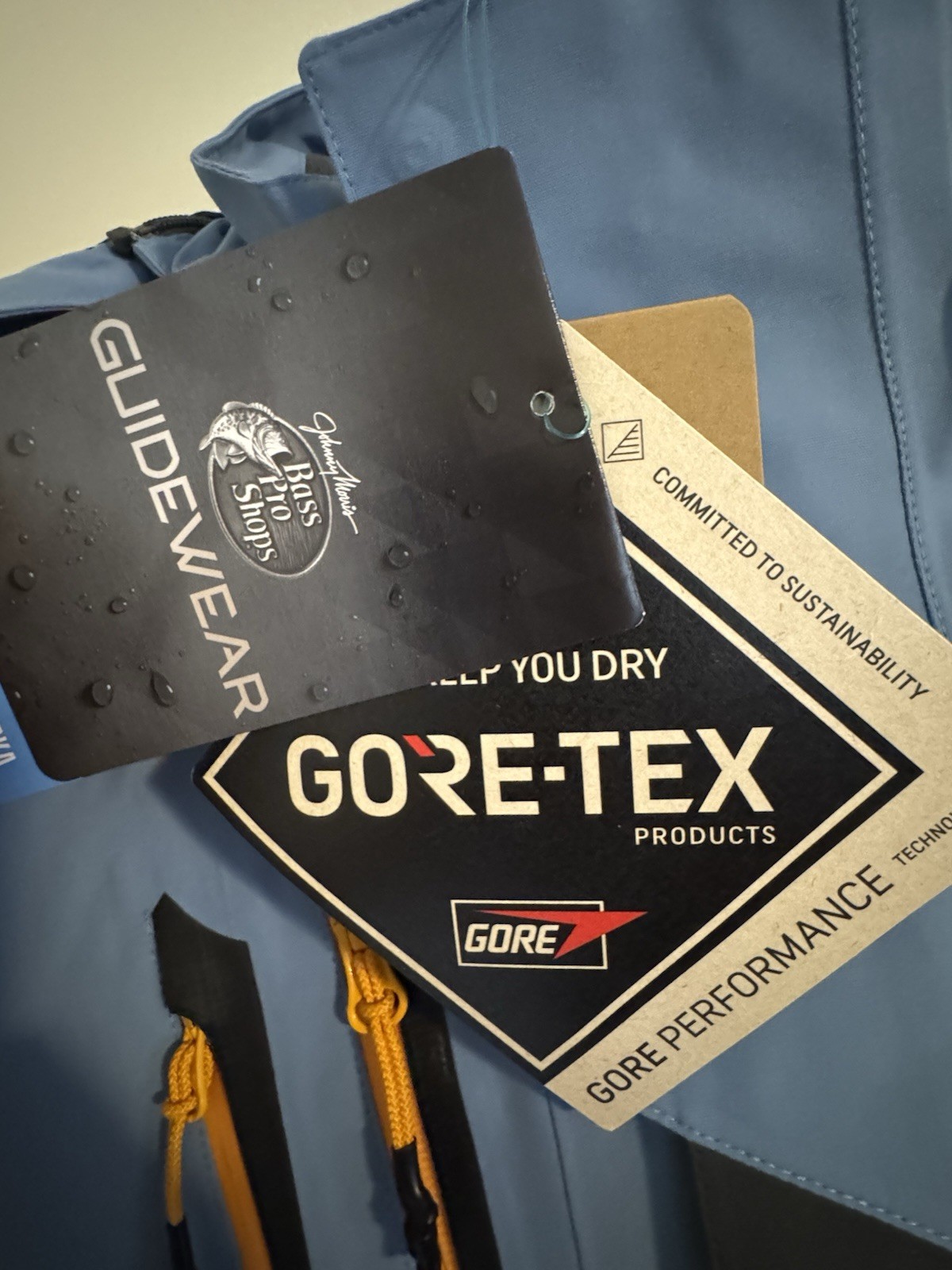 Cabelas Guidewear Xtreme Late Season Jacket - Mens XLarge - Blue/Gray