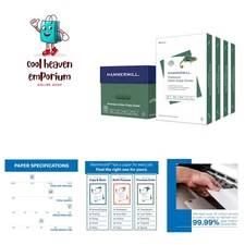 Cardstock,  Color Copy, 80 lb, 11 x 17-4 Pack 1,000 Sheets - 100 Bright, Made...