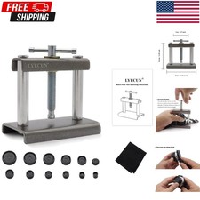 Watch Press Tool Set - Case Closer with 12 Molds, Crystal Press, Battery Replace