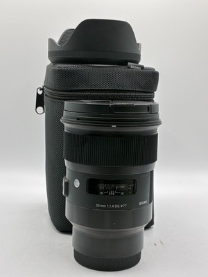 SIGMA für SONY E-MOUNT 24mm 1:1.4 DG HSM ART OBJEKTIV - 24mm f/1.4 A - GUT