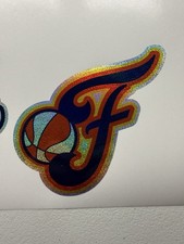 Indiana Fever Alternate Holographic Mini Sparkle Vinyl Decal