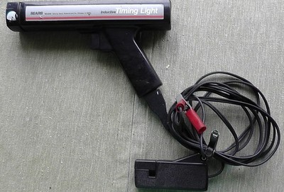 Vintage Sears Craftsman Inductive Timing Light 161-2137 Tool  Made In USA